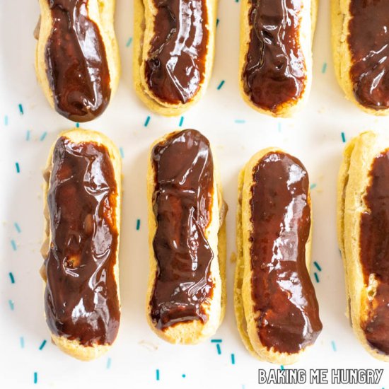 Coffee Eclairs