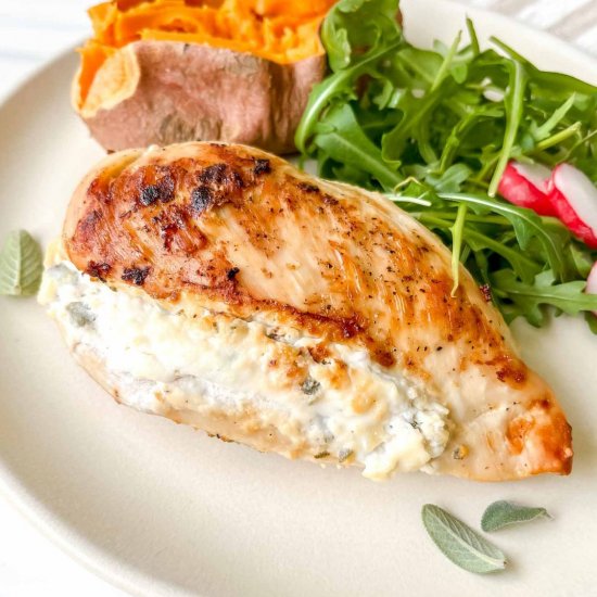 Herb Ricotta Stuffed Chicken Breast