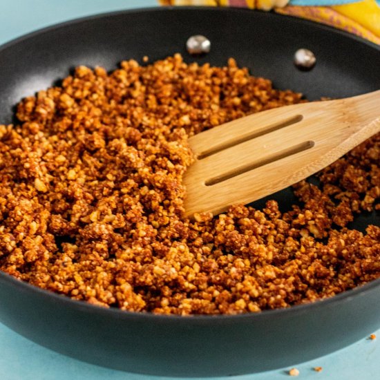 Vegan Walnut Meat Crumbles