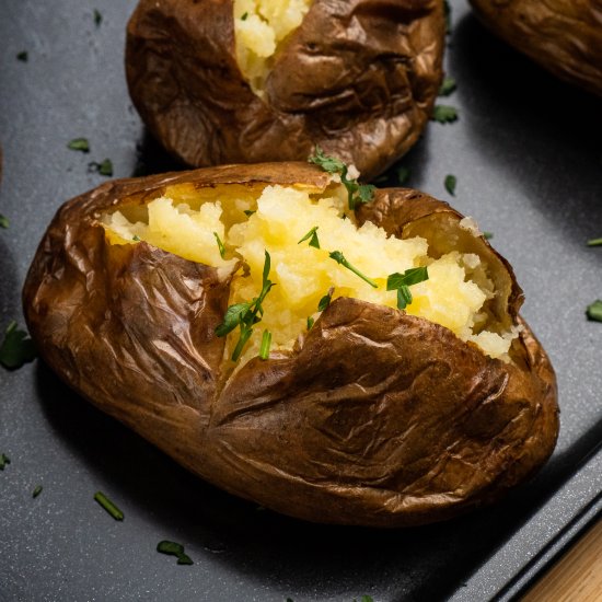 Jacket Potatoes in the Oven