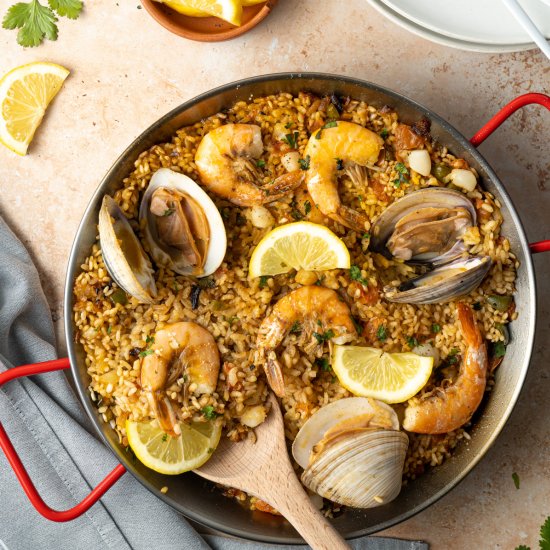 Healthy Paella Recipe