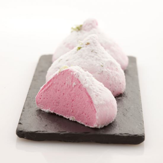 Beetroot Marshmallow Petit Fours