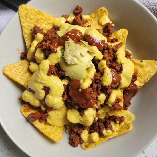 TVP Vegan Nachos