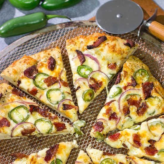 Jalapeno Popper Pizza