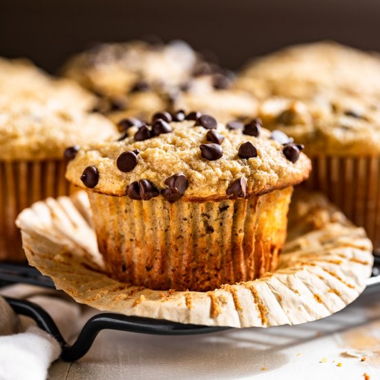 Almond Flour Banana Muffins