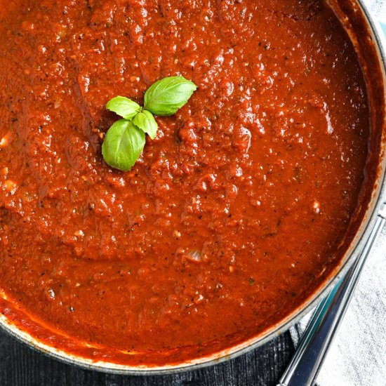 Hearty Marinara Sauce