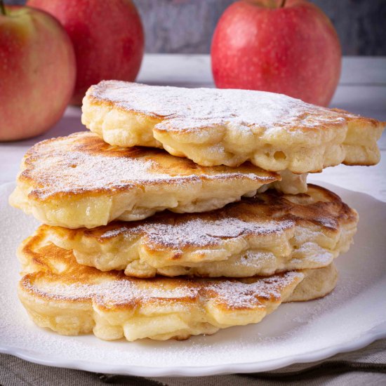 Apple Pancakes from Poland