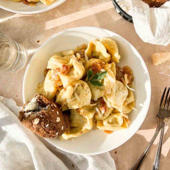 Tortellini Carbonara