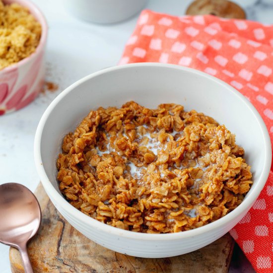 Brown Sugar Cinnamon Oatmeal