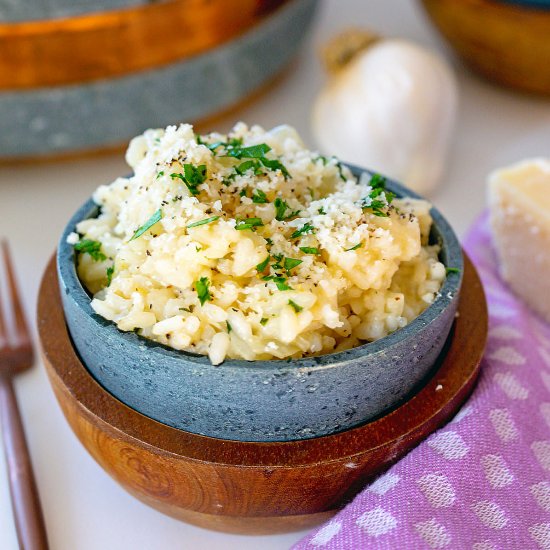 Garlic Parmesan Risotto