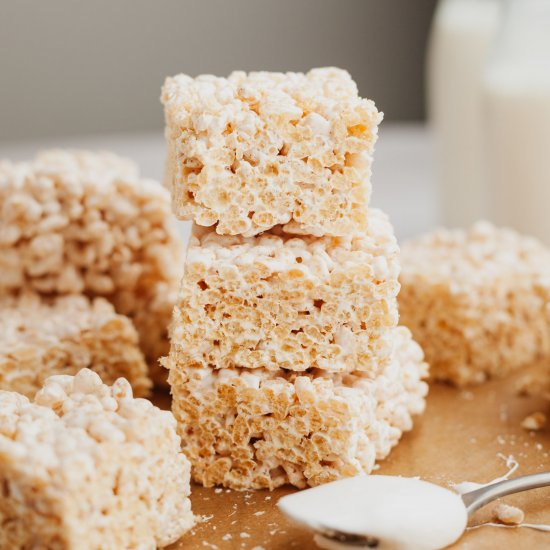 Rice Krispie Treats with Fluff