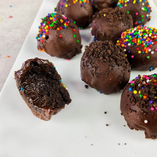 4 ingredient oreo truffles