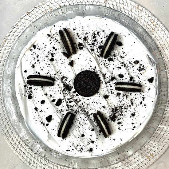 3 Ingredient Oreo Pie