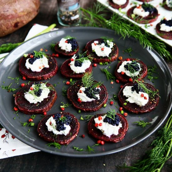 Purple Sweet Potato Bites