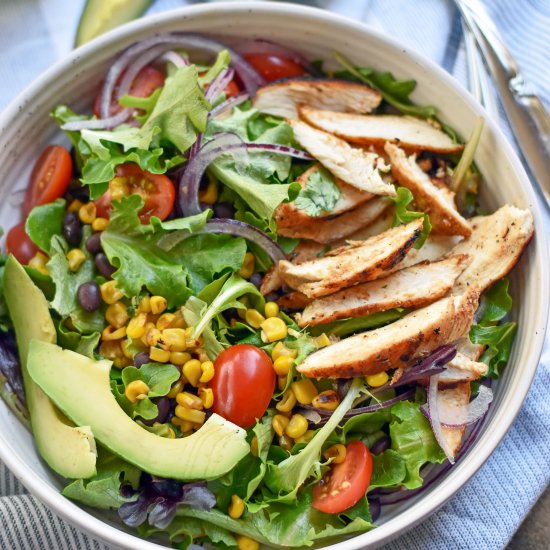 Southwest Blackened Chicken Salad