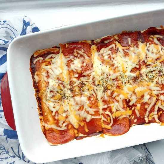 Ground Beef Enchiladas