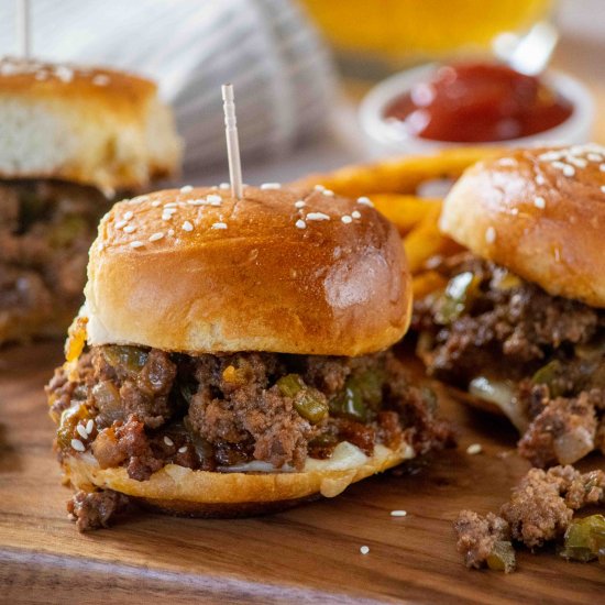 Easy Sloppy Joe Sliders