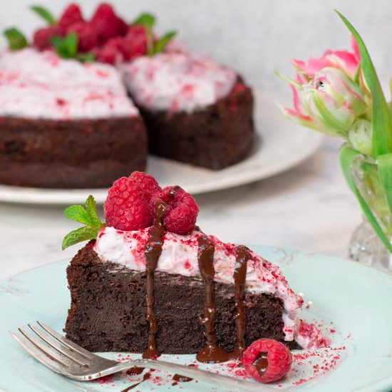 Flourless chocolate Mousse cake