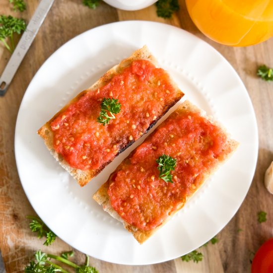 Traditional Spanish Breakfast