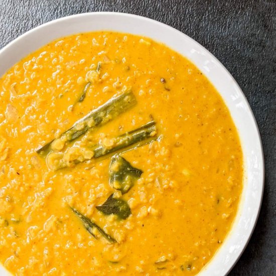 Sri Lankan Red Lentil Curry