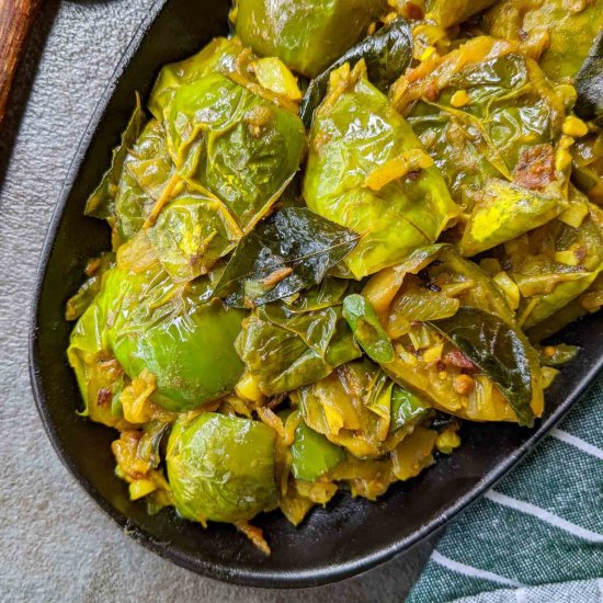 Stir-fried Thai Eggplants