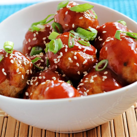 Asian Pork Meatballs