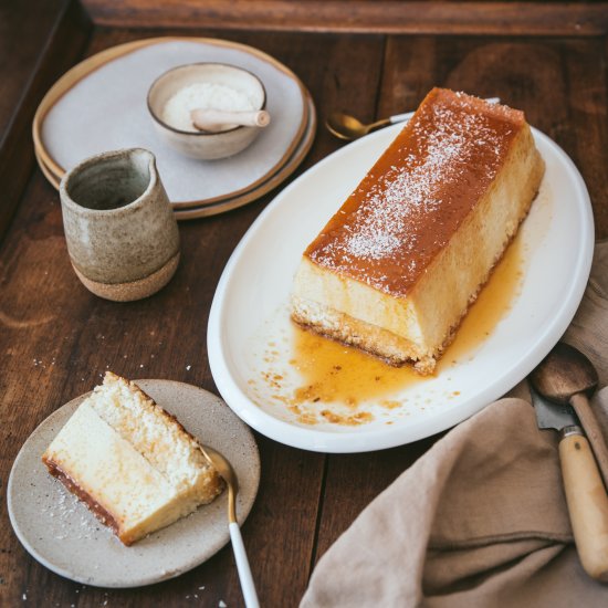 Caribbean Coconut Flan with