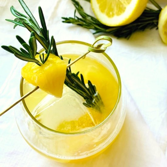 Rosemary Pineapple Tequila Cocktail