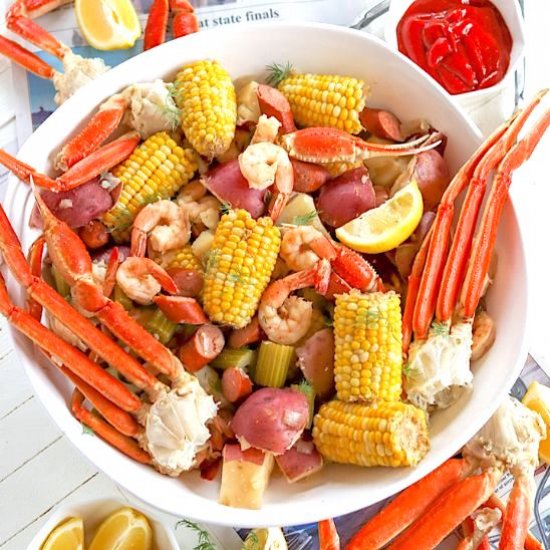 Crock Pot Seafood Boil