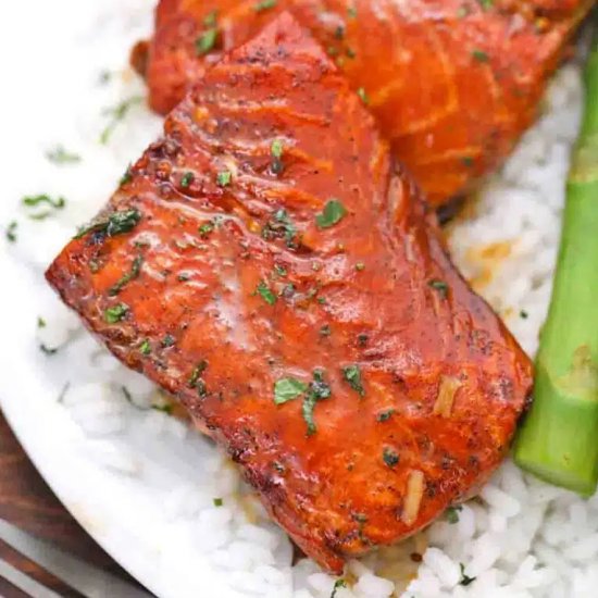 Maple Syrup Salmon