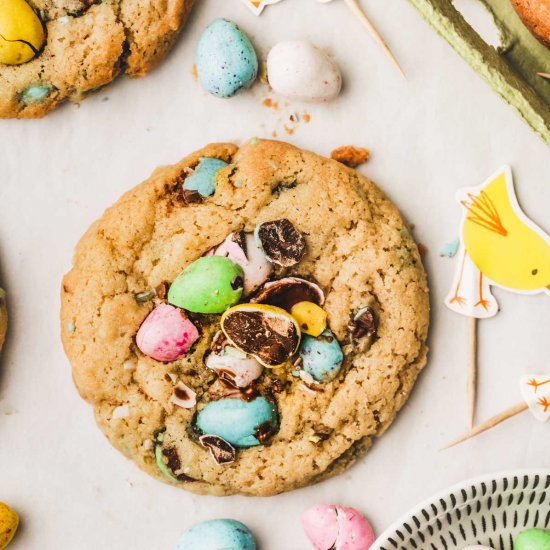 Mini Easter Egg Cookies