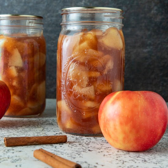 Canning Apple Pie Filling