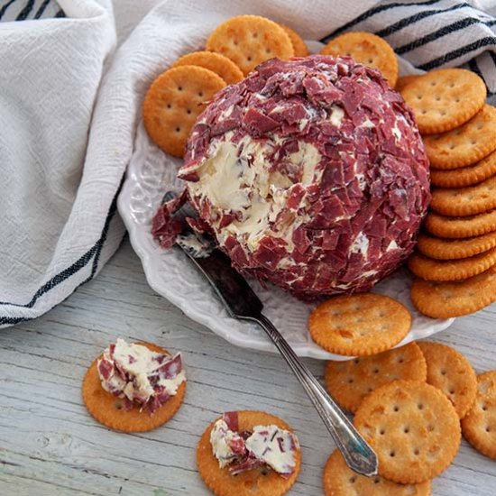 Cheese Ball with Dried Beef