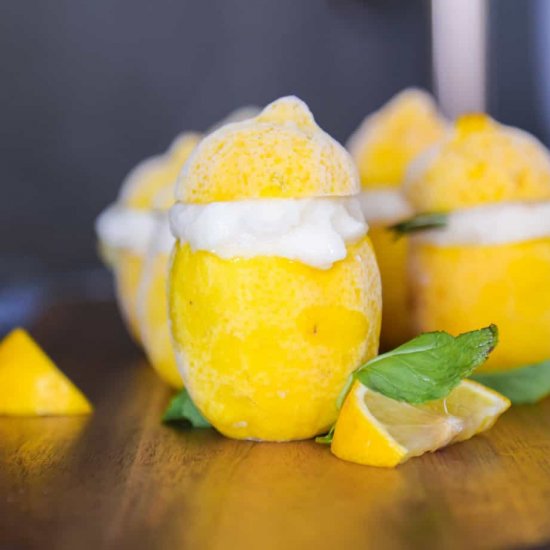 Keto Italian Lemon Sorbet Recipe