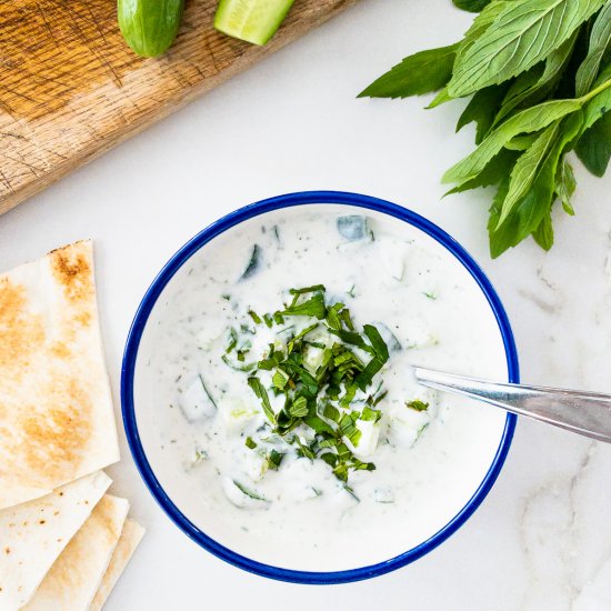 Lebanese Cucumber Yogurt Salad