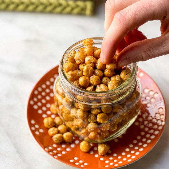 Air Fryer Chickpeas