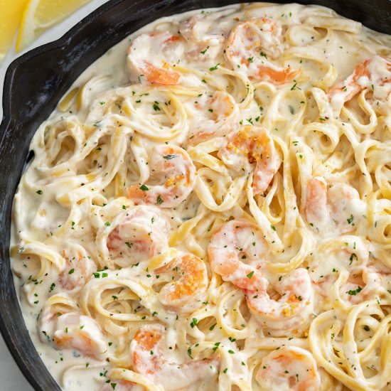 Shrimp Alfredo