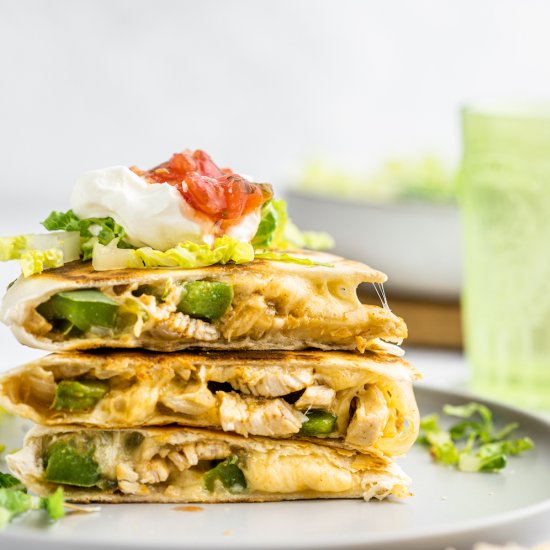 Chicken Fajita Quesadilla