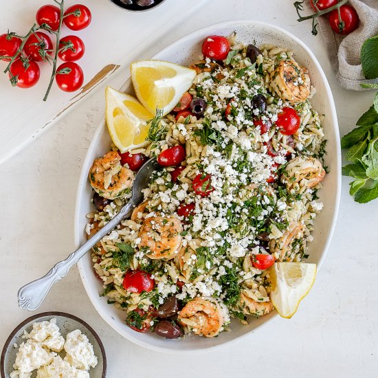 Lemon Orzo Salad