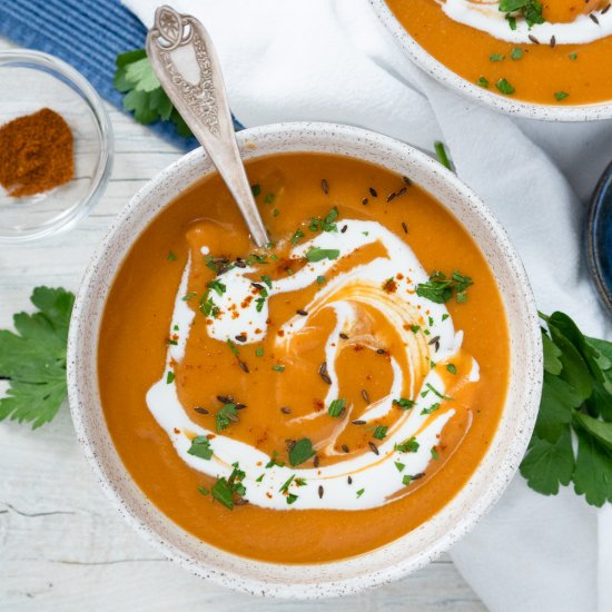 Carrot and Lentil Soup