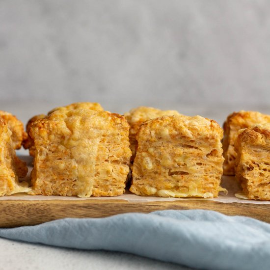 Light and Fluffy Cheese Scones