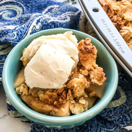 Sugar Free Apple Crisp