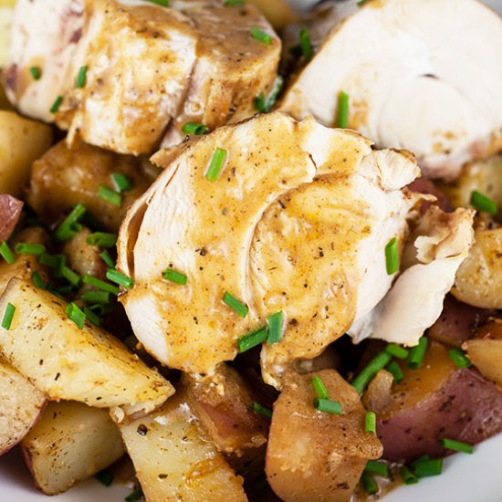 Dutch Oven Chicken and Potatoes