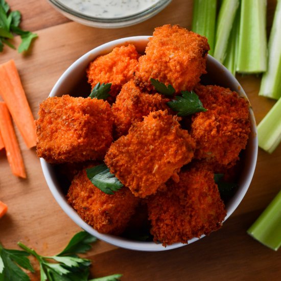 Buffalo Tofu Bites (Air Fryer)