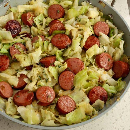 Cabbage and Sausage