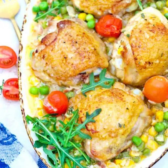 Creamy Corn Chicken