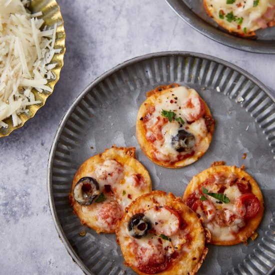 Muffin Tin Pizza Bites