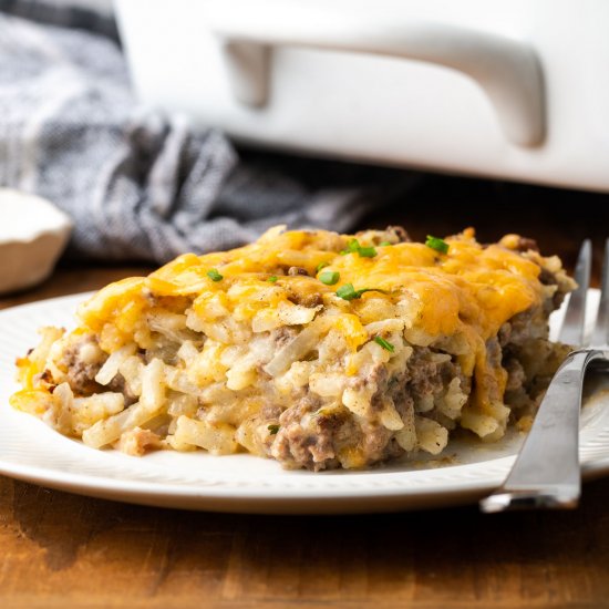 Hamburger Hashbrown Casserole