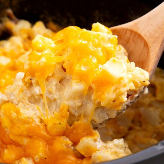 Crockpot Cheesy Potatoes