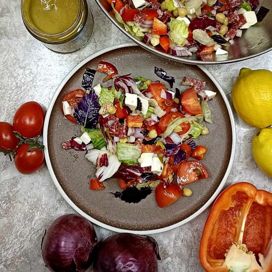 Classic Chopped Italian Salad